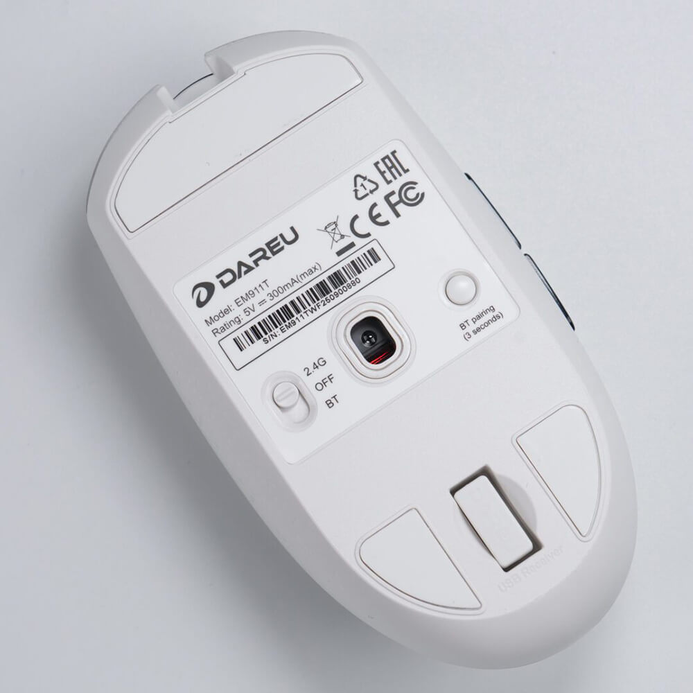 DAREU EM911T White H4 DAREU EM911T - RGB Wireless Gaming Mouse - Ảnh 13