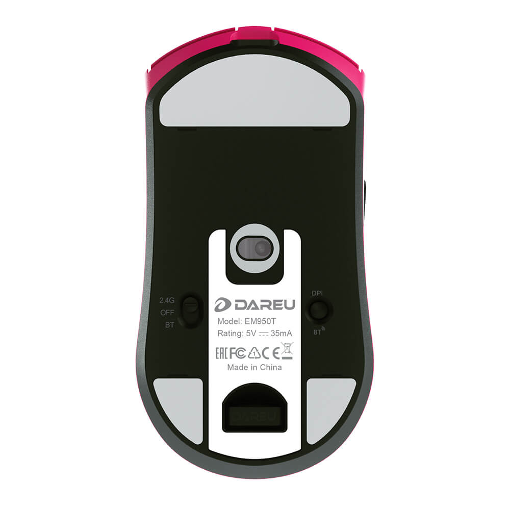 DAREU EM950T Magenta H3 DAREU EM950T (TRIPLE MODE, ULTRALIGHT) - RGB Wireless Gaming Mouse - Ảnh 7