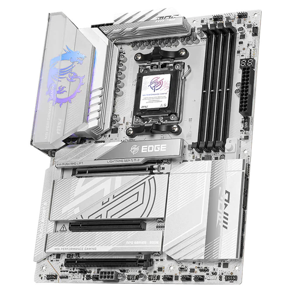 MSI MPG X870E EDGE TI WIFI H3 MSI MPG X870E EDGE TI WIFI - Socket AM5 - Ảnh 3