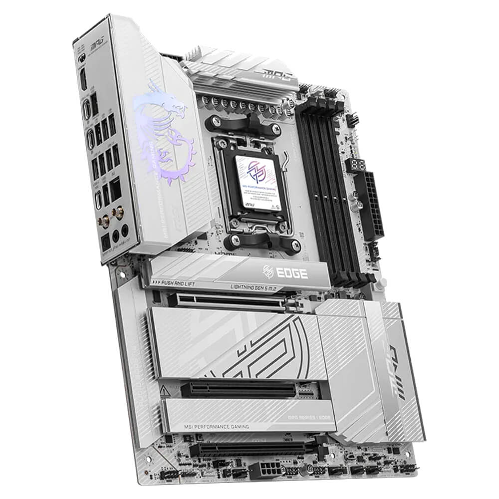 MSI MPG X870E EDGE TI WIFI H4 MSI MPG X870E EDGE TI WIFI - Socket AM5 - Ảnh 4