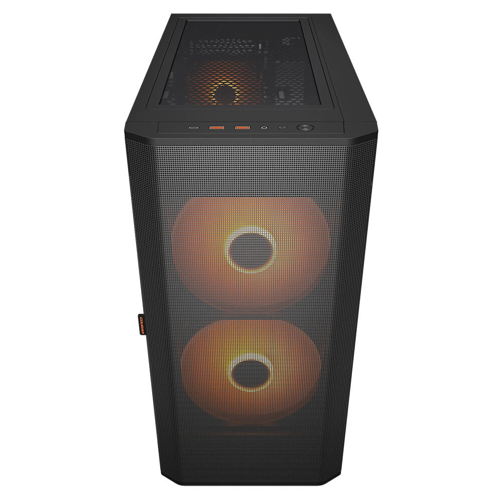 Cougar AIRFACE FLO RGB Black H4 Cougar Airface Flo RGB Black - Mid-Tower Case - Ảnh 4