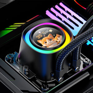 ID COOLING FX LCD H10 ID-Cooling FX240 LCD - ARGB AIO Cooling