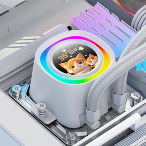 ID Cooling FX LCD White H9 ID-Cooling FX240 LCD White - ARGB AIO Cooling
