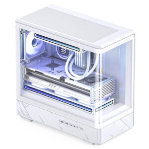 JONSBO D200 WHITE H2 Jonsbo D200 White - Micro-ATX Case