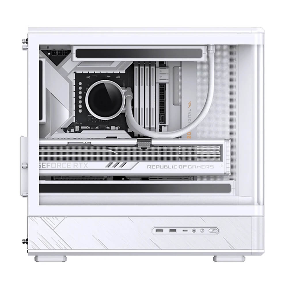 JONSBO D200 WHITE H3 Jonsbo D200 White - Micro-ATX Case - Ảnh 3