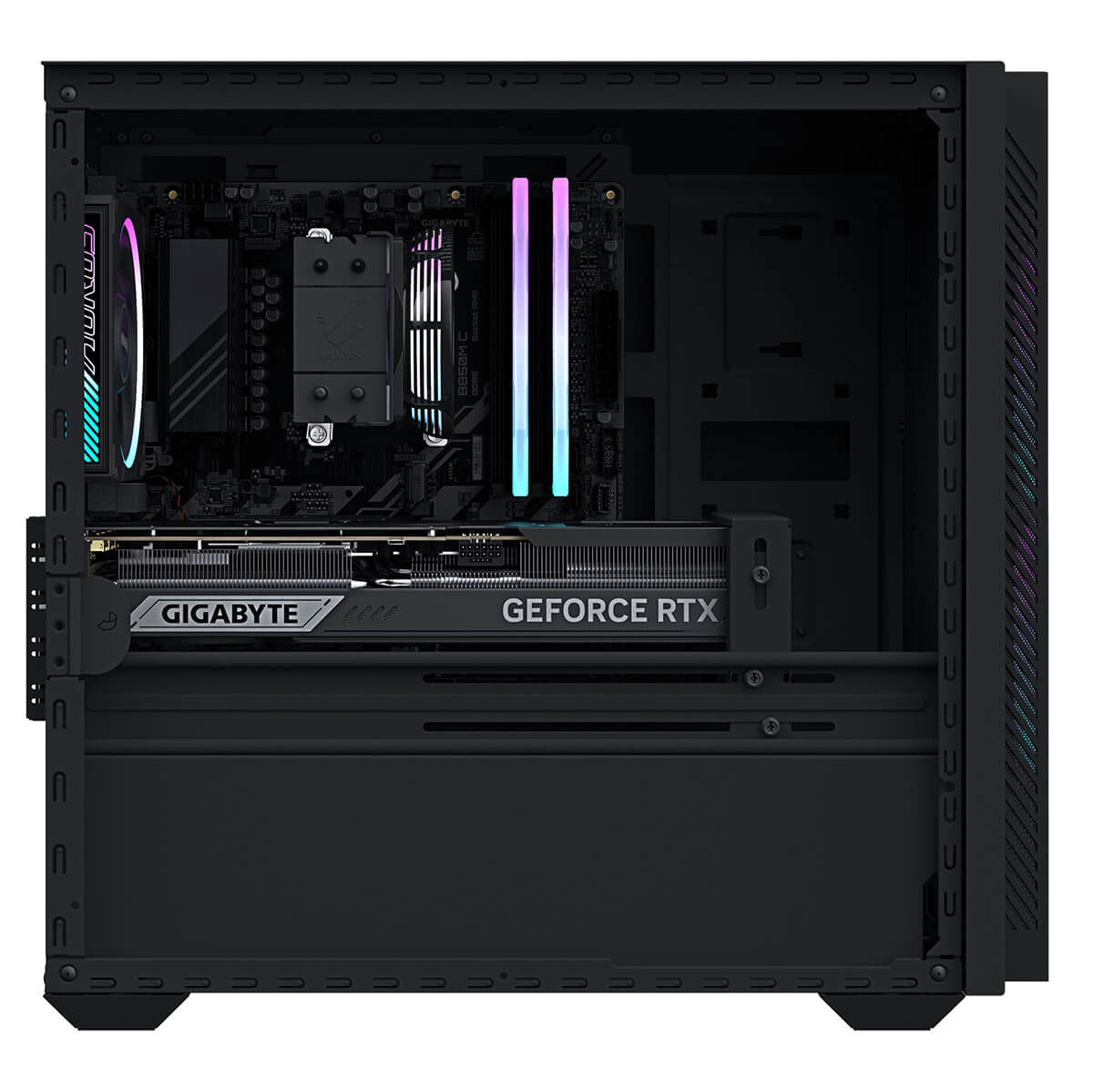 AORUS PRIME 3 AT5A7N9 5000 R5 9500F RTX 5060 Ti 16GB DDR5 32GB SSD 1TB Gen4 H5 AORUS PRIME 3 (AP3A5N6T-5103) - R5 9500F, RTX 5060 Ti 16GB, DDR5 32GB, SSD 1TB Gen4 - Ảnh 5