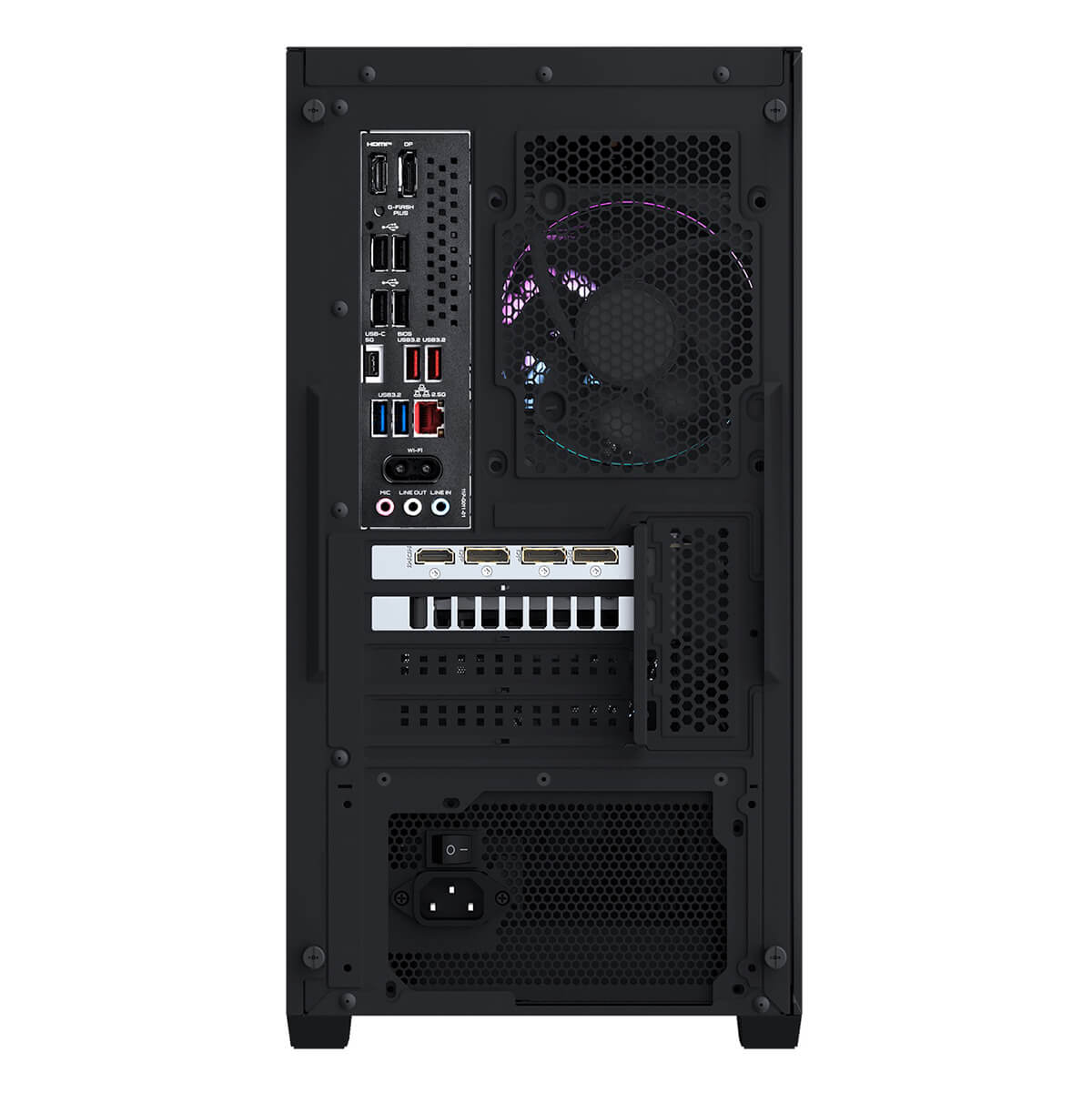 AORUS PRIME 3 AT5A7N9 5000 R5 9500F RTX 5060 Ti 16GB DDR5 32GB SSD 1TB Gen4 H6 AORUS PRIME 3 (AP3A5N6T-5103) - R5 9500F, RTX 5060 Ti 16GB, DDR5 32GB, SSD 1TB Gen4 - Ảnh 6
