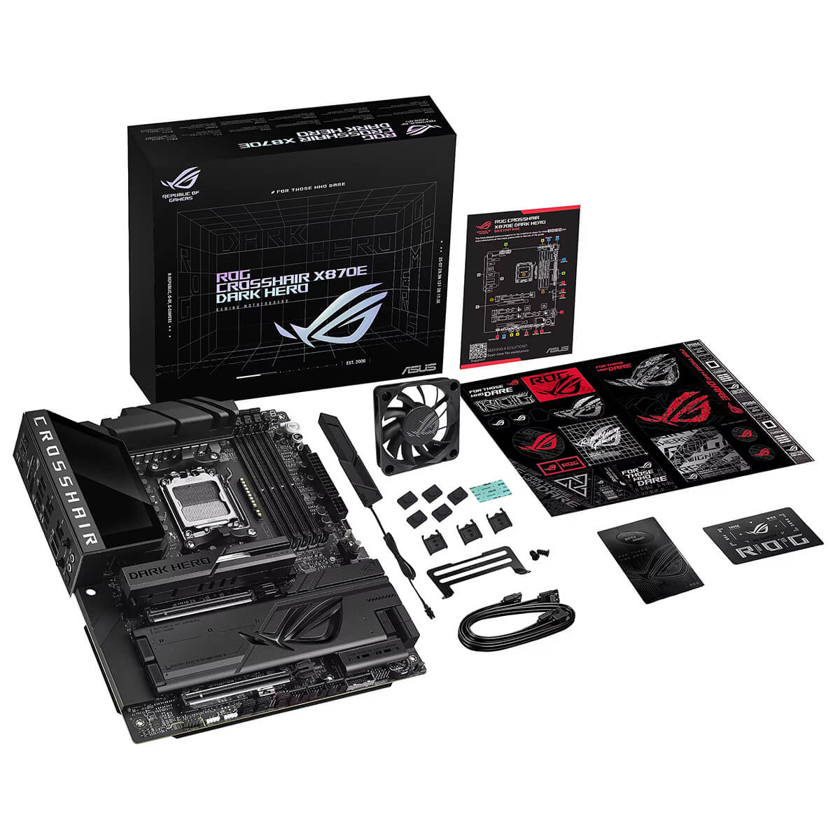 Asus ROG CROSSHAIR X870E DARK HERO Socket AM5 H8 Asus ROG CROSSHAIR X870E DARK HERO - Socket AM5 - Ảnh 8