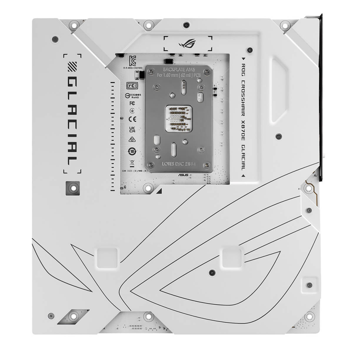 Asus ROG CROSSHAIR X870E GLACIAL Socket AM5 H5 Asus ROG CROSSHAIR X870E GLACIAL - Socket AM5 - Ảnh 5