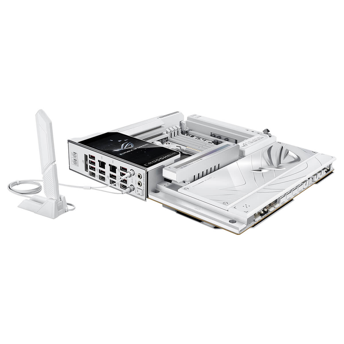 Asus ROG CROSSHAIR X870E GLACIAL Socket AM5 H8 Asus ROG CROSSHAIR X870E GLACIAL - Socket AM5 - Ảnh 8