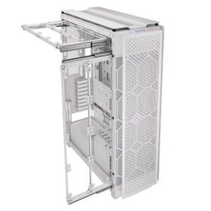 Corsair iCUE LINK 9000D AIRFLOW TG Super Tower White Full Tower SSI EEB Case H2 Corsair iCUE LINK 9000D AIRFLOW TG Super-Tower White - Full-Tower SSI-EEB Case