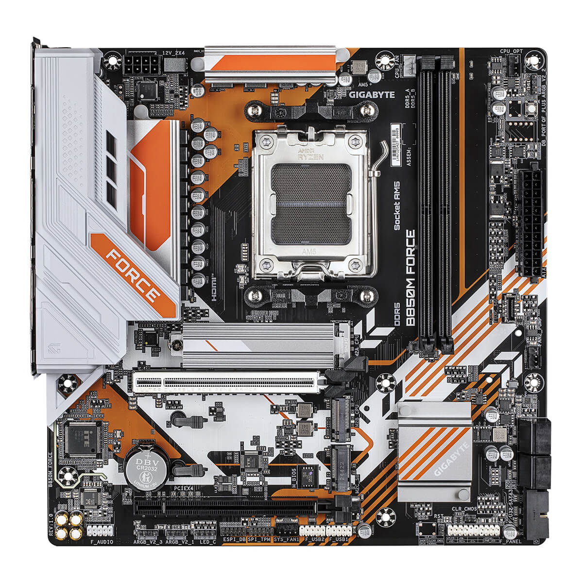 Gigabyte B850M FORCE Socket AM5 H2 Gigabyte B850M FORCE - Socket AM5 - Ảnh 2