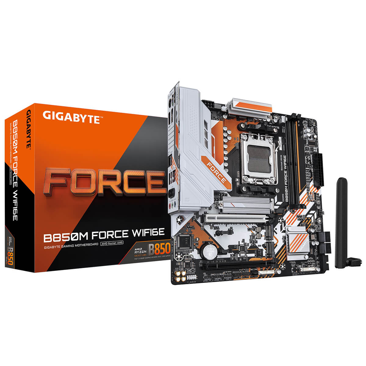 Gigabyte B850M FORCE WIFI6E Socket AM5 H1 Gigabyte B850M FORCE WIFI6E - Socket AM5