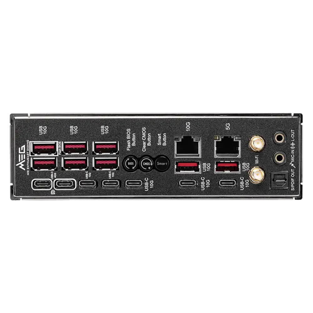 MSI MEG X870E GODLIKE MAX H5 MSI MEG X870E GODLIKE MAX - Socket AM5 - Ảnh 5