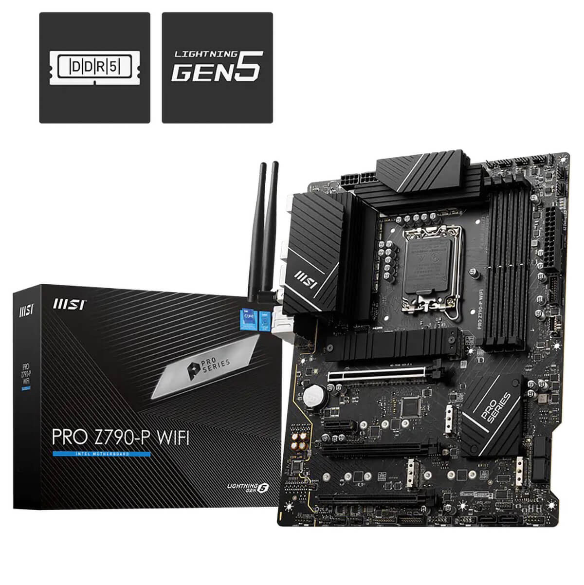 MSI PRO Z790 P WIFI Socket 1700 H1 MSI PRO Z790-P WIFI - Socket 1700