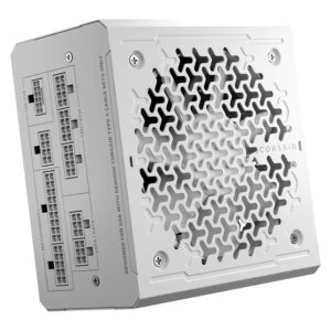 Corsair RM1000e White ATX 3.1 PCIe 5.1 1000W 80 Plus Gold Fully Modular Low Noise ATX Power Supply H2 Corsair RM1000e White - ATX 3.1 & PCIe 5.1 - 1000W 80 Plus Gold - Fully Modular Low-Noise ATX Power Supply