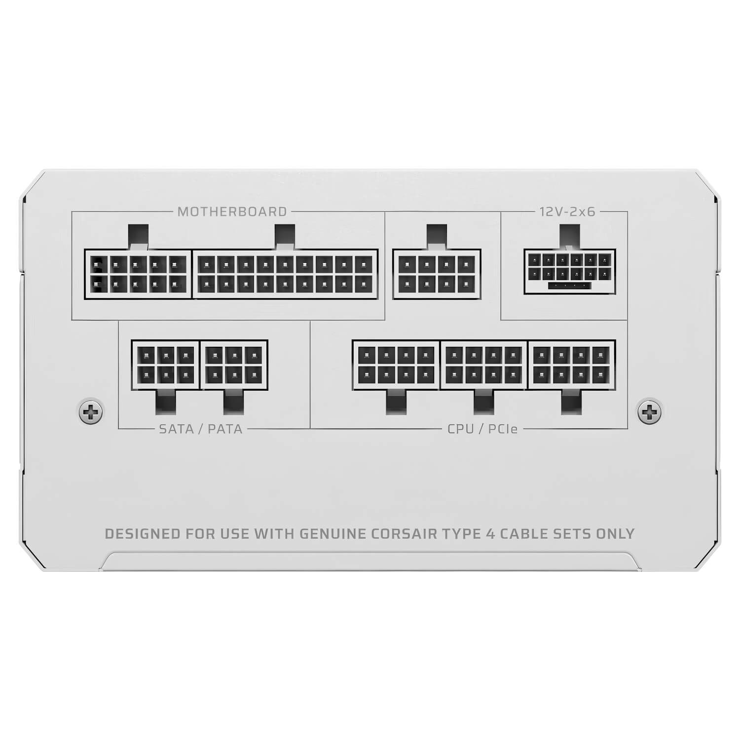 Corsair RM1000e White ATX 3.1 PCIe 5.1 1000W 80 Plus Gold Fully Modular Low Noise ATX Power Supply H5 Corsair RM1000e White - ATX 3.1 & PCIe 5.1 - 1000W 80 Plus Gold - Fully Modular Low-Noise ATX Power Supply - Ảnh 5