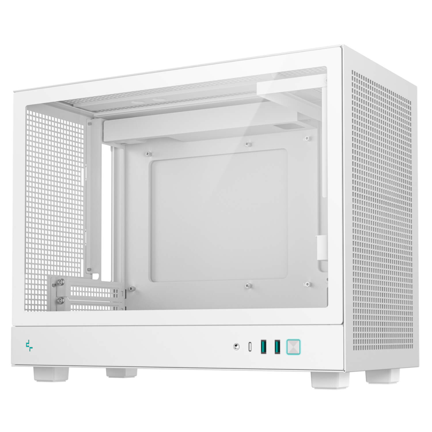 Deepcool CH160 PLUS WH High airflow Micro ATX Case H1 Deepcool CH160 PLUS WH - High-airflow Micro-ATX Case