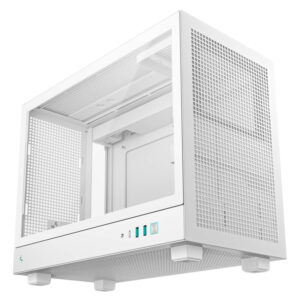 Deepcool CH160 PLUS WH High airflow Micro ATX Case H2 Deepcool CH160 PLUS WH - High-airflow Micro-ATX Case