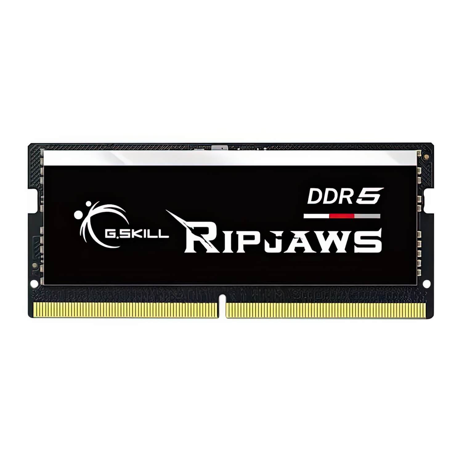 GSkill Ripjaws DDR5 SODIMM Single H1 G.SKILL Ripjaws DDR5 16GB (1x16GB) Bus 5600 Cas 40 For Laptop (F5-5600S4040A16GX1-RS)