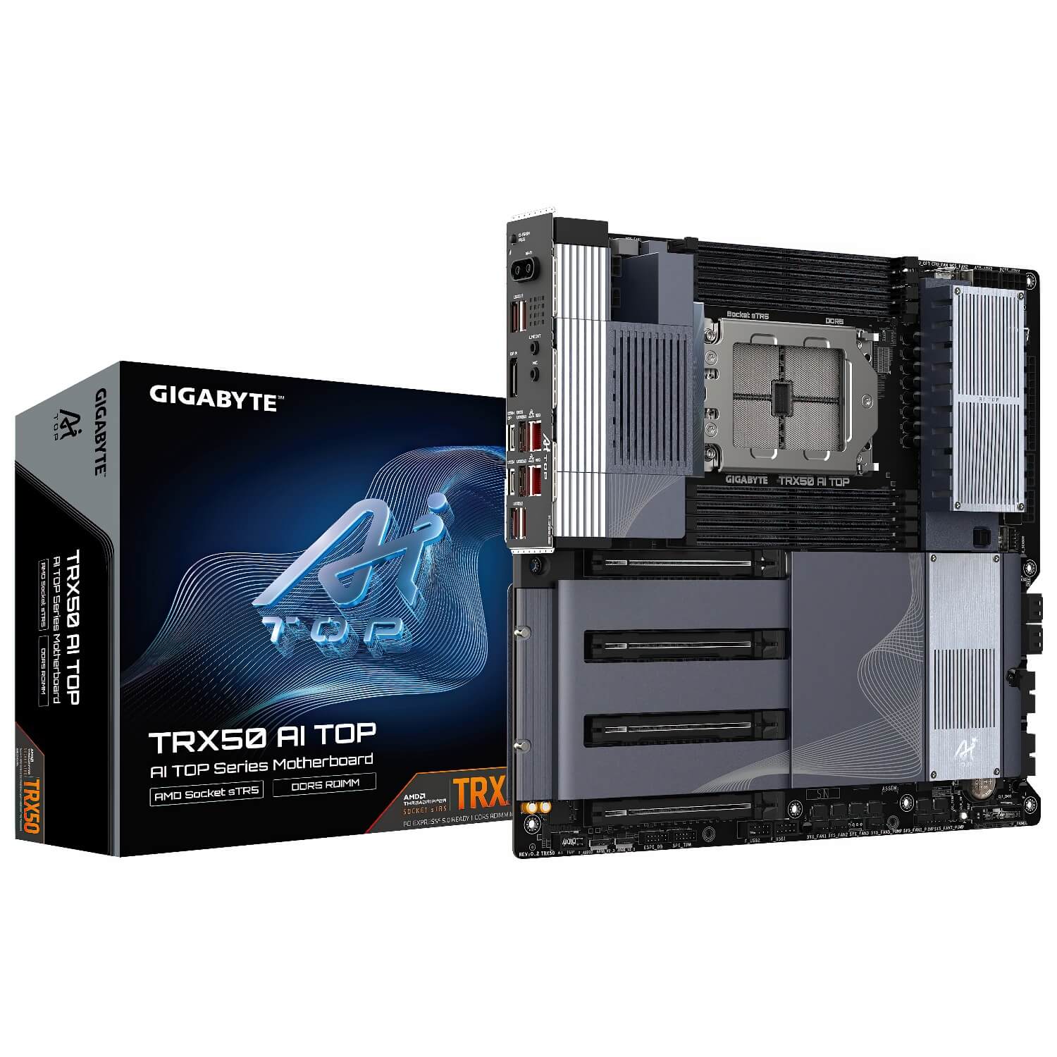 Gigabyte TRX50 AI TOP Socket sTR5 H1 Gigabyte TRX50 AI TOP - Socket sTR5