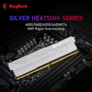 KingBank KJXS Silver - 16GB (1x16GB) DDR5 - Bus 5600MHz Cas 36